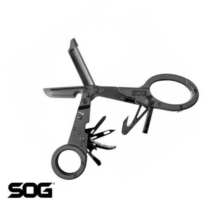 SOG Parashears Çok Amaçlı Makas - Siyah - SOG Specialty Knives & Tools