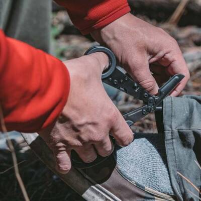 SOG Parashears Çok Amaçlı Makas - Siyah - 5