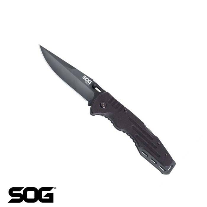 SOG FF-11 Salute Black Blade Çakı - 1