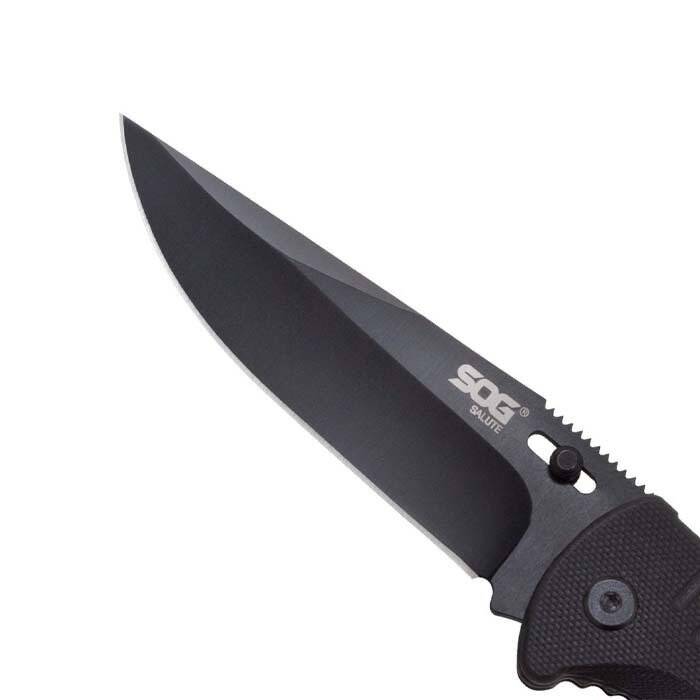 SOG FF-11 Salute Black Blade Çakı - 4
