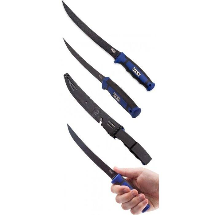 SOG FLT32K Fillet 7,5 Siyah Fileto Bıçağı - 5