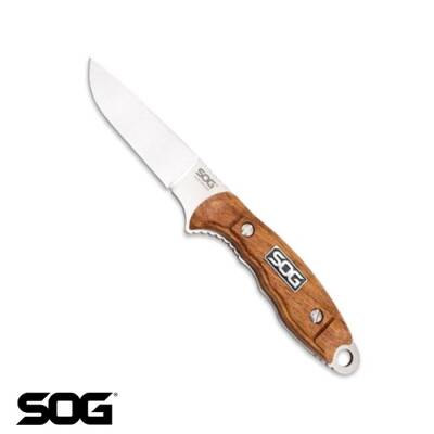 SOG HT022L Huntspoint Ahşap Saplı Avcı Bıçağı - SOG Specialty Knives & Tools