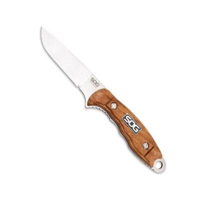 SOG HT022L Huntspoint Ahşap Saplı Avcı Bıçağı - 2