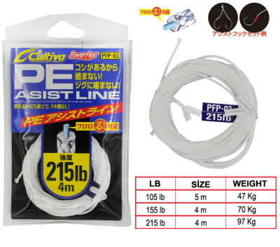 66087 Line Pe Assist 5mt - CULTİVA