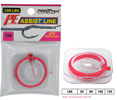 Assist Line 80 lbs 5m - PORTFİSH
