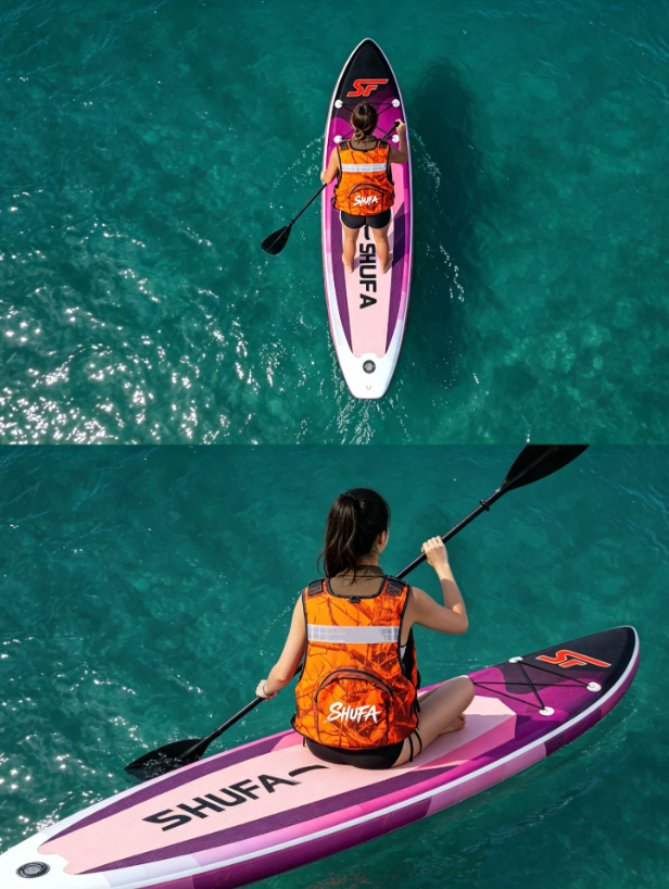 Shufa Ayarlanabilir Can Yeleği – Balıkçılık, Sörf, Kano, Sup ve Su Sporları Için Güvenlik Yeleği - 4