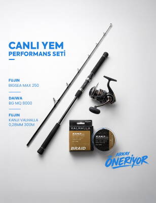 Canlı Yem Performans Seti - ArkaylaBalıktasın