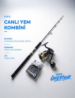 Pro Canlı Yem Kombini - ArkaylaBalıktasın