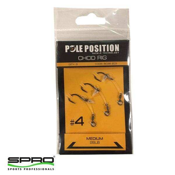 T.D. SPRO Pole Position Chod Rigs Hazır Beden No4 - 1