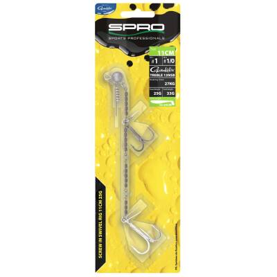 SPRO HD Screw in Swivel Rig 8CM 10G - Spro