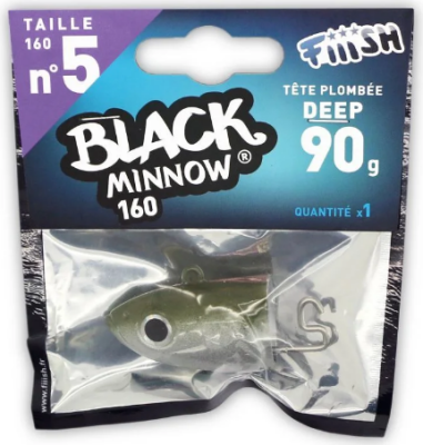 Fiiish Black Minnow Bm160/5 Bm206 Deep 90gr Kaki - 2