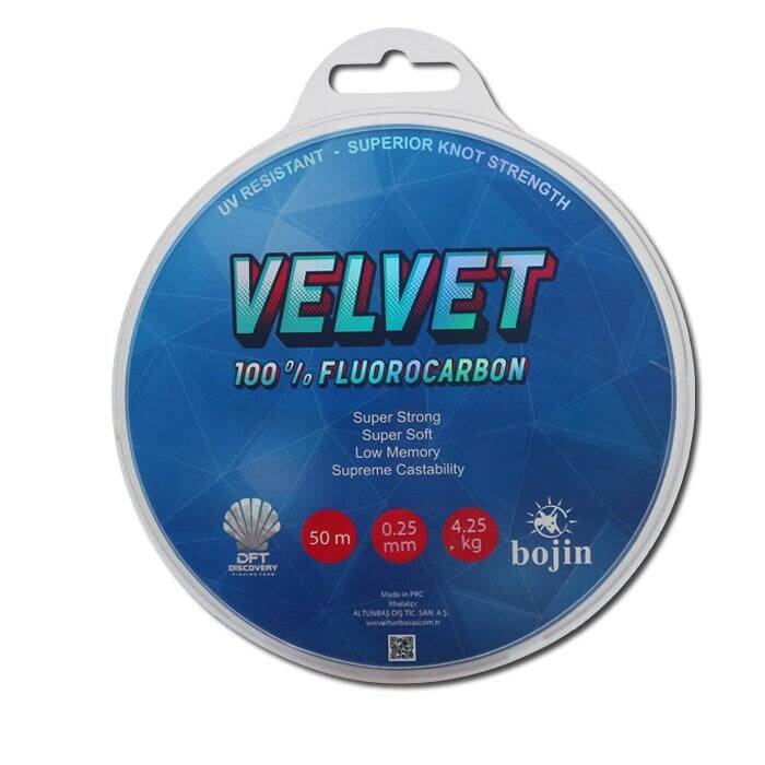 DFT Bojin Velvet Fluorocarbon 50 m 0.25 mm Misina - 2