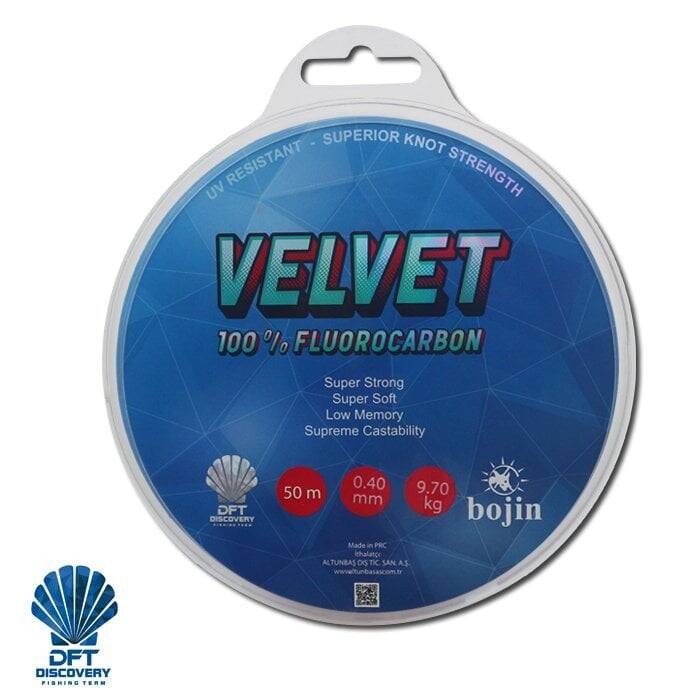 DFT Bojin Velvet Fluorocarbon 50 m 0.40 mm Misina - 1