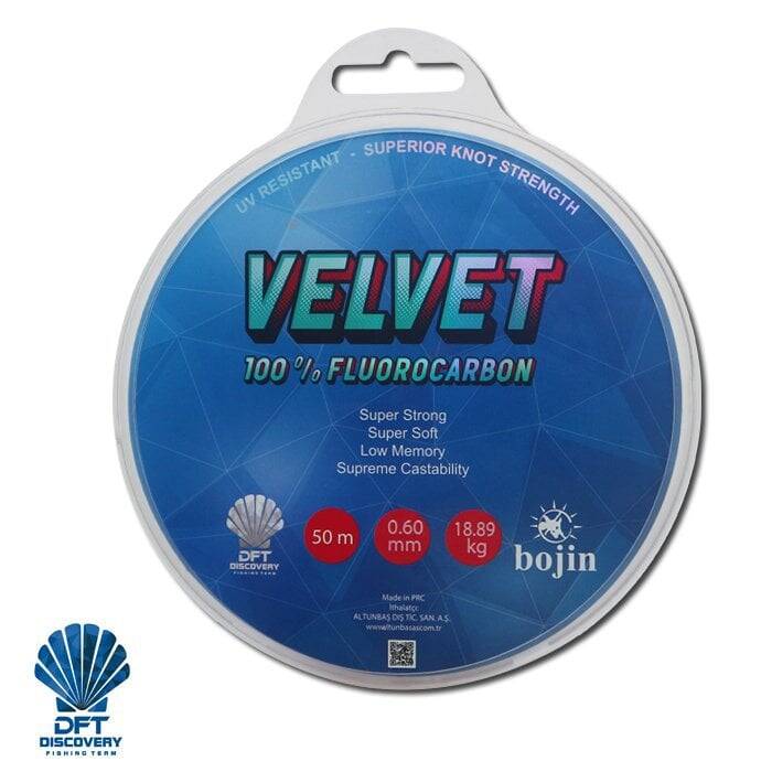 DFT Bojin Velvet Fluorocarbon 50 m 0.60 mm Misina - 1
