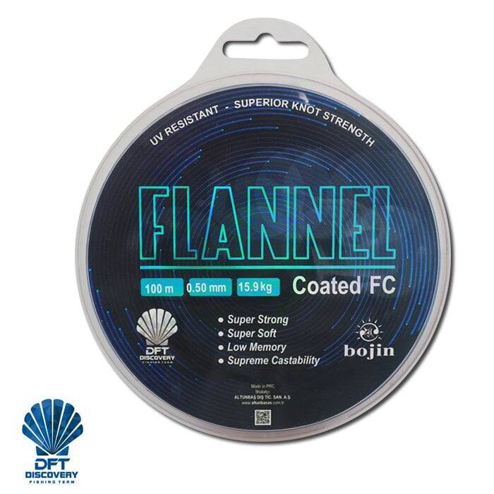 DFT Bojin Flannel Fluorocarbon 100 m 0.50 mm Misina - 1