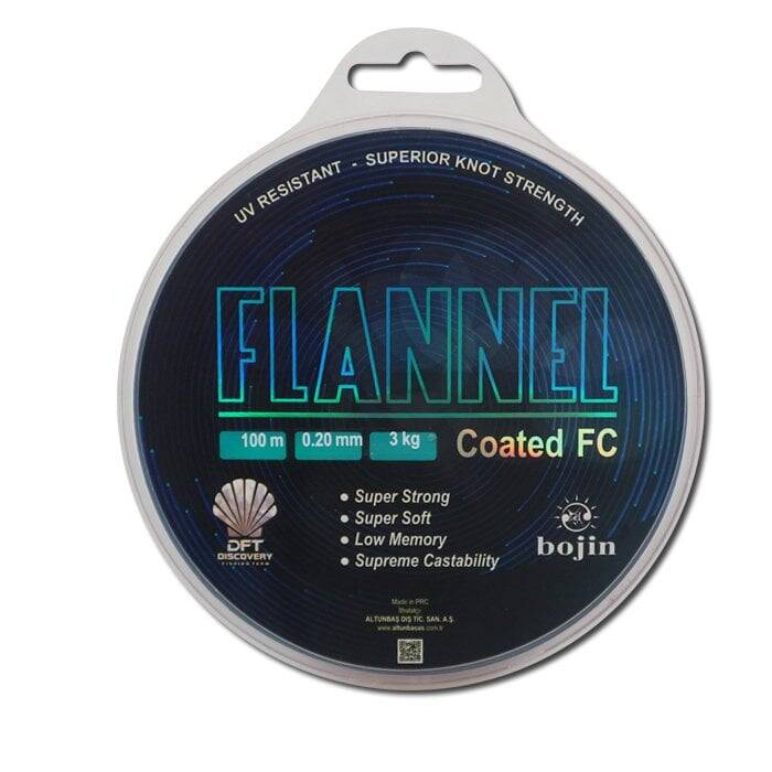 DFT Bojin Flannel Fluorocarbon 100 m 0.20 mm Misina - 2