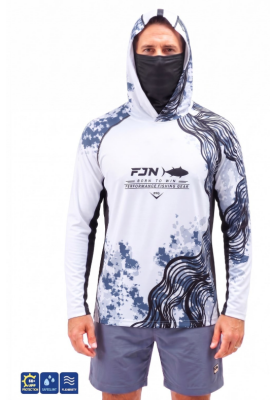 Fujin Relax S26 Buff&Hoodie White Anthracite - Fujin