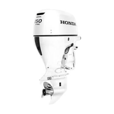 Honda BF 150D LDU Beyaz Uzun Şaft Marşlı Trimli Direksiyonlu Deniz Motoru - 2