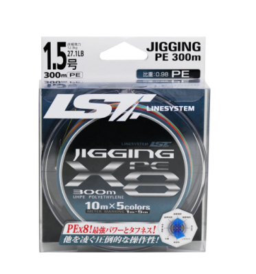 JIGGING PE X8 300MT - LST LINESYSTEM
