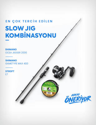 En Çok Tercih Edilen Slow Jig Kombini - ArkaylaBalıktasın
