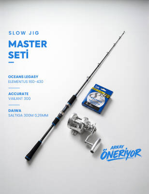 Slow Jig Master Seti - ArkaylaBalıktasın