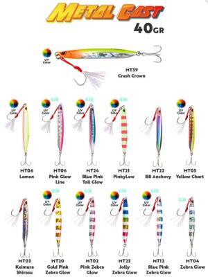 Fujin Metal Cast 40gr Shore Jig Metal Yem - 2