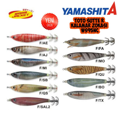 Yamashita Toto Sutte R WS95NC 9.5cm/7g Kalamar Zokası F/Ae - 2