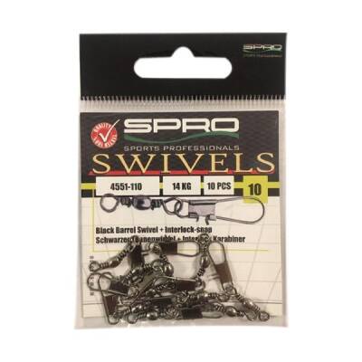 T.D. SPRO Klipsli Fırdöndü No10 -14Kg- 10 Adet - 3