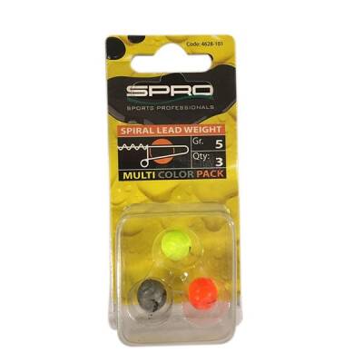 T.D. SPRO Spiral Weight Sasi Kurşunu 5GR Assorti 53 - 3
