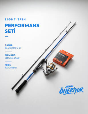 Light Spin Performans Seti - ArkaylaBalıktasın