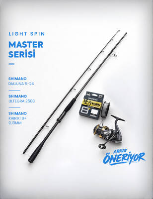 Light Spin Master Serisi - ArkaylaBalıktasın