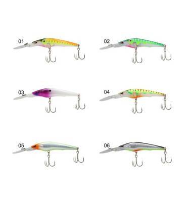 Captain 3444 Style Pike 90 mm Floating 14 gr Maket Balık - 6