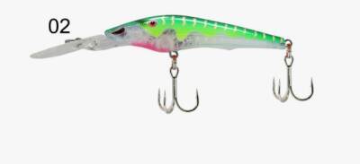 Captain 3444 Style Pike 90 mm Floating 14 gr Maket Balık - 8