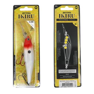 SPRO Ikiru Twitch Red Head 10cm 18 G Maket Yem 11 - 3