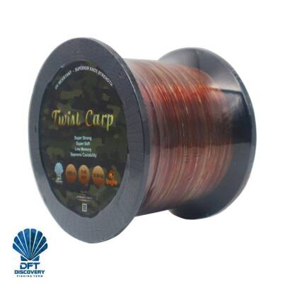 DFT Bojin TwistCarp Kahve-Yşil 1000m 0.40mm Misina - DFT