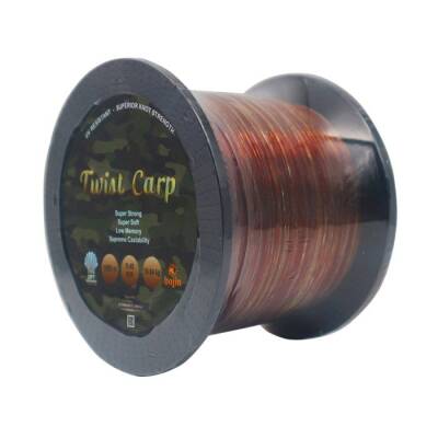 DFT Bojin TwistCarp Kahve-Yşil 1000m 0.40mm Misina - 2