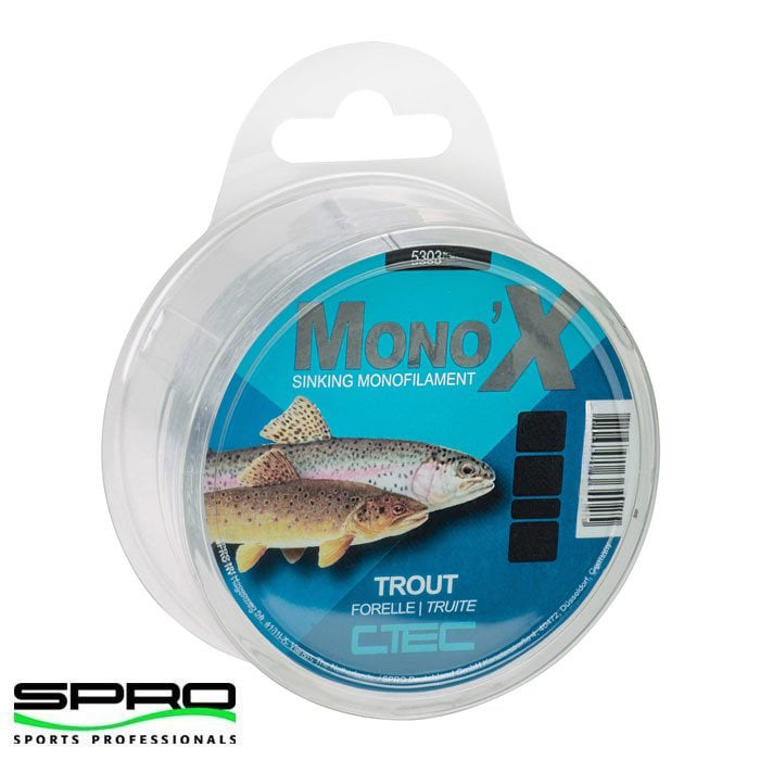 SPRO C-TEC MONO X TROUT 0.26mm 500m Misina 11 - 1