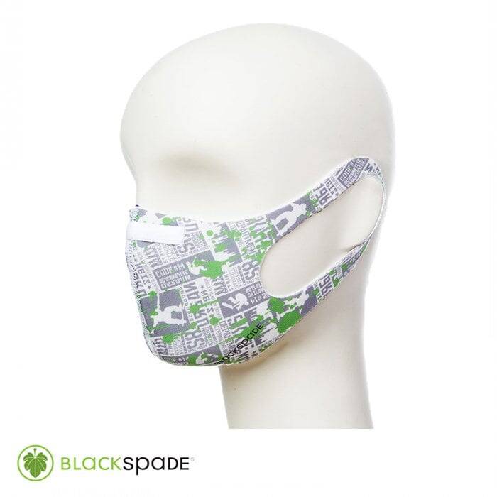 BLACKSPADE Çocuk Koruyucu Maske Paten Desen S2 - 1