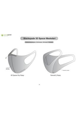 BLACKSPADE Çocuk Koruyucu Maske Paten Desen S2 - 4