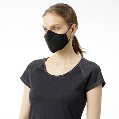 BLACKSPADE Unisex Örme Kumaş Maske Siyah - 3