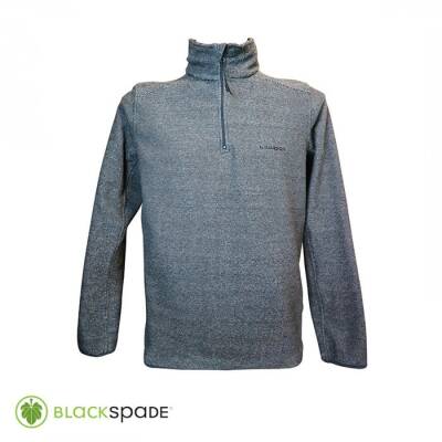 BLACKSPADE Polar Sweatshirt Gri Çizgili - Blackspade