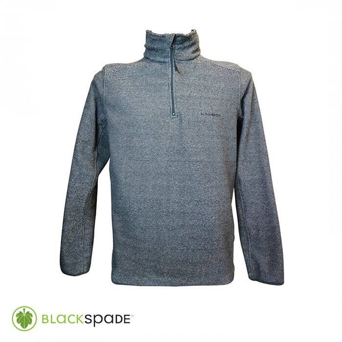 BLACKSPADE Polar Sweatshirt Gri Çizgili - 1