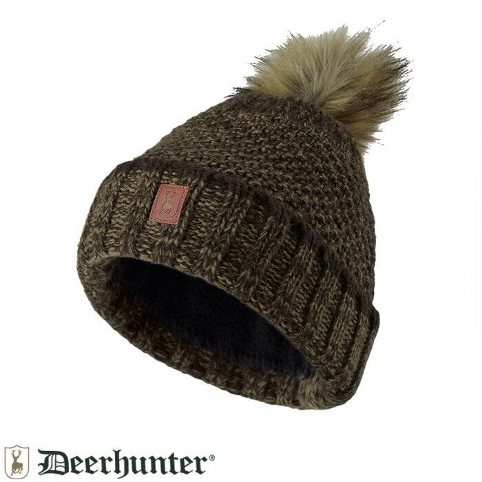T. DEERHUNTER Lady Knitted Kadın Yeşil Bere - 1