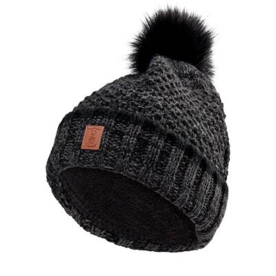 T. DEERHUNTER Lady Knitted Kadın Siyah Bere - 2