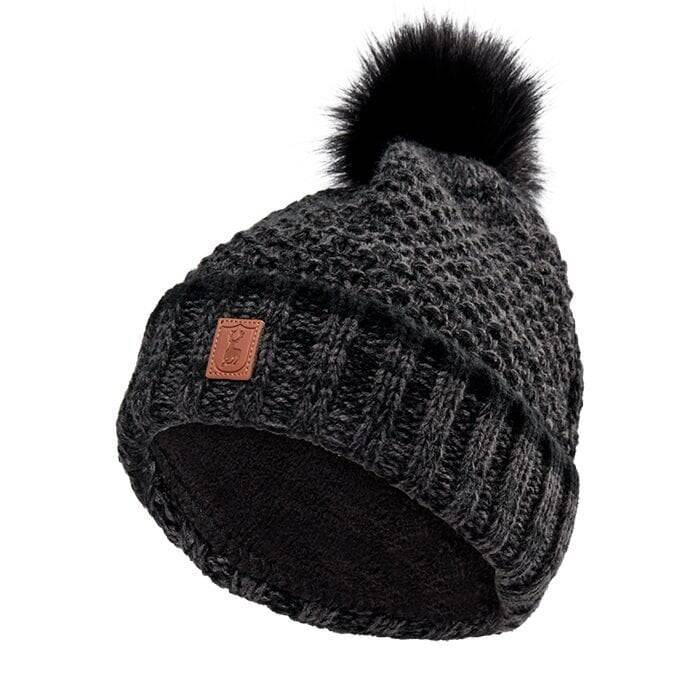 T. DEERHUNTER Lady Knitted Kadın Siyah Bere - 2