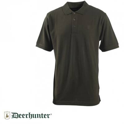 DEERHUNTER Berkeley378 Polo Yaka Bark Yeşil Tişört 2XL - 1