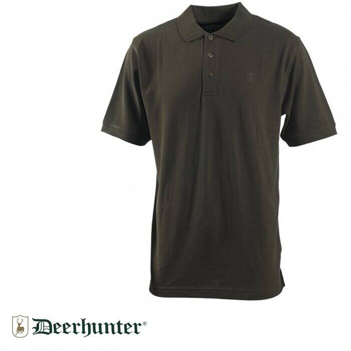 DEERHUNTER Berkeley378 Polo Yaka Bark Yeşil Tişört 2XL - 1