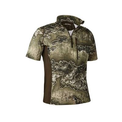 DEERHUNTER Yaka Fermurlı K.Kollu Realtree Tişört XL - 2