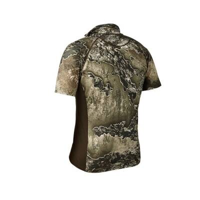 DEERHUNTER Yaka Fermurlı K.Kollu Realtree Tişört XL - 3