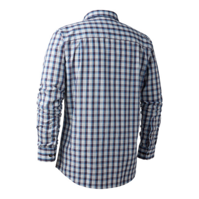 DEERHUNTER Jeff Shirt 78179 Mavi Kareli Gömlek 41 - 3